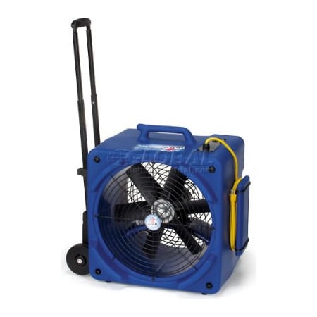 Powr-Flite Powr-Flite Downdraft Floor Dryer W/ Handle & Wheels, 2 Speed, 1/4 HP, 3500 CFM PDF6WRD